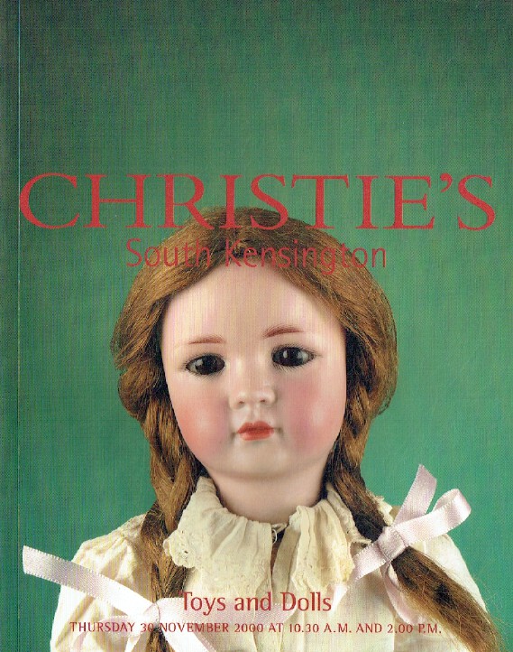 Christies November 2000 Toys and Dolls