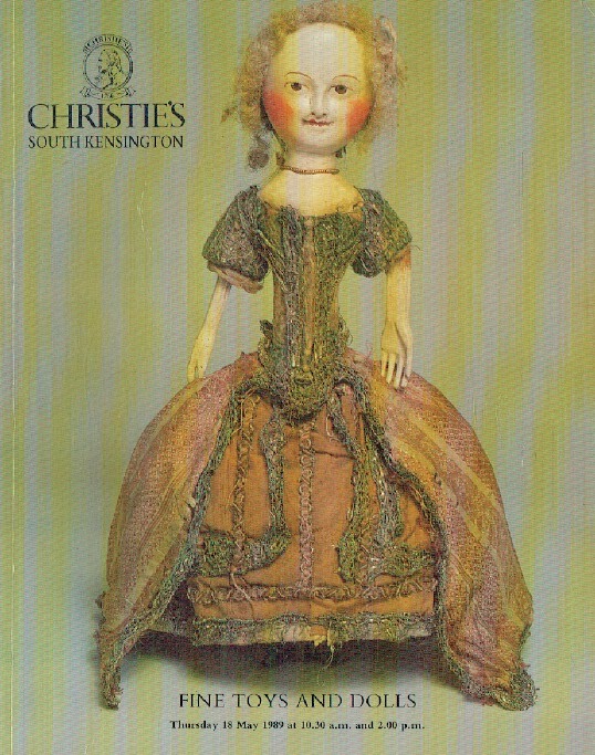 Christies May 1989 Fine Toys and Dolls