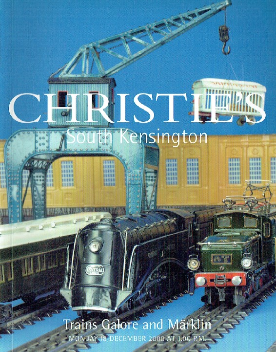 Christies December 2000 Trains Galore and Marklin