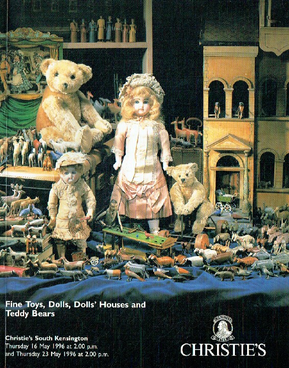Christies May 1996 Fine Toys, Dolls, Dolls' Houses and Teddy Bears