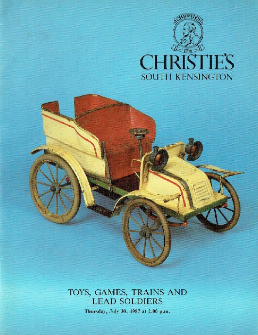 Christies July 1987 Toys, Games, Trains and Leadb (Digital only)