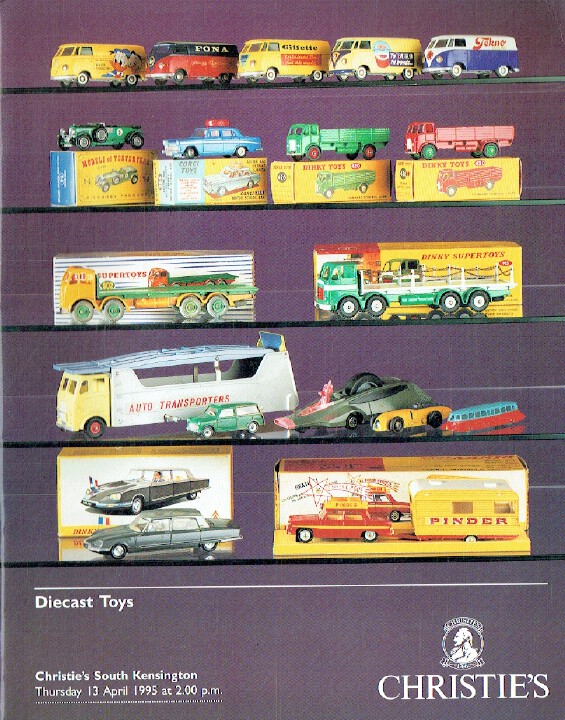 Christies April 1995 Diecast Toys
