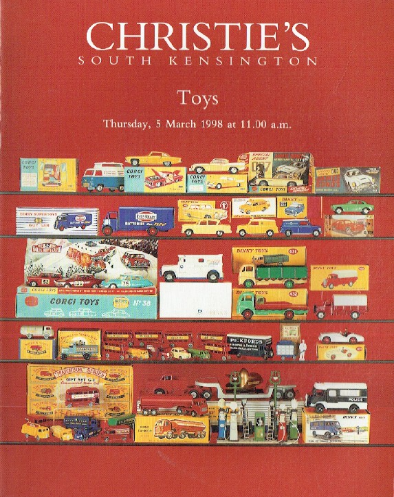 Christies March 1998 Toys