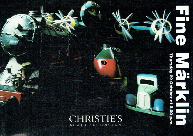 Christies October 1998 Fine Marklin (Digital only)