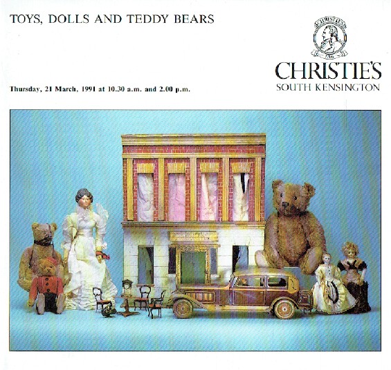 Christies March 1991 Toys, Dolls and Teddy Bears