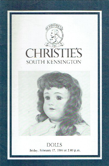 Christies February 1984 Dolls
