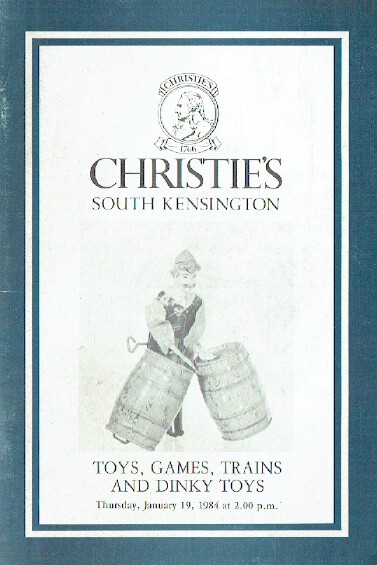 Christies January 1984 Toys, Games, Trains and Dinky Toys