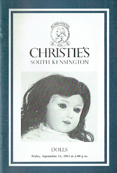 Christies September 1984 Dolls