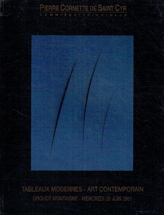 Cornette de Saint Cyr June 2001 Modern Paintings & Contemporary Art