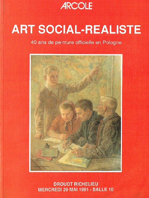 Arcole May 1991 Social-Realist Art - 20th Century Modern Art