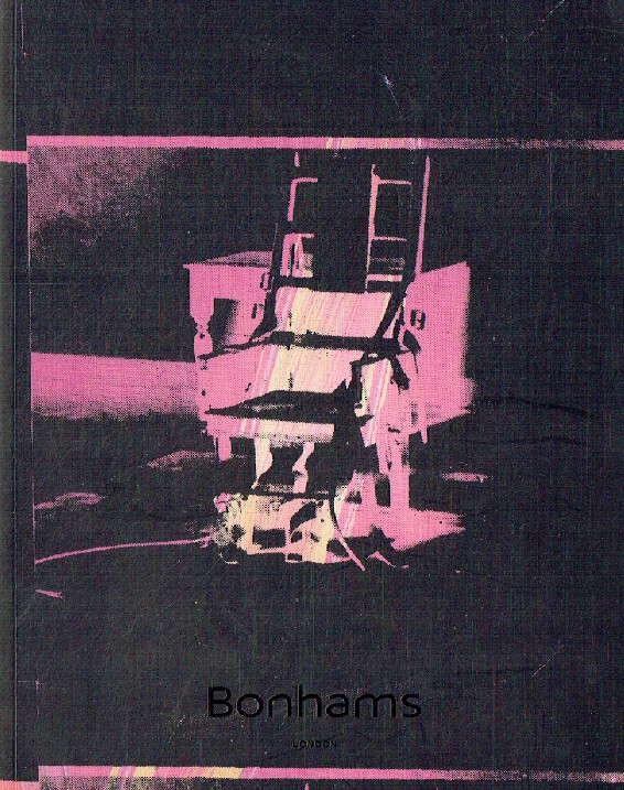 Bonhams February 2016 Andy Warhol 14 Small Electric Chairs Reversal Series