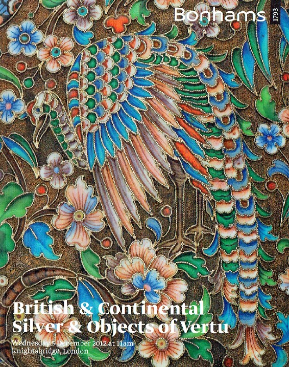 Bonhams December 2012 British & Continental Silver and Objects of Vertu