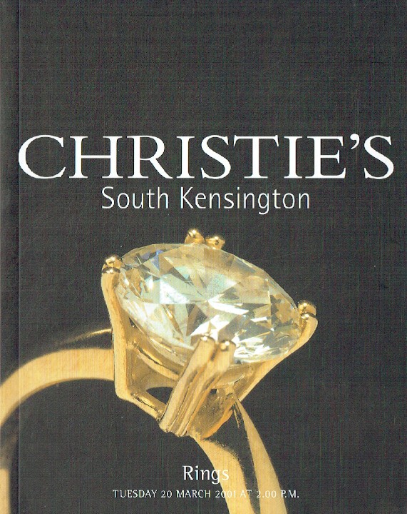Christies March 2001 Rings