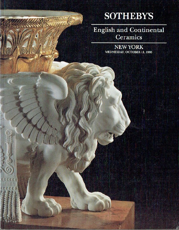 Sothebys October 1995 English & Continental Ceramics