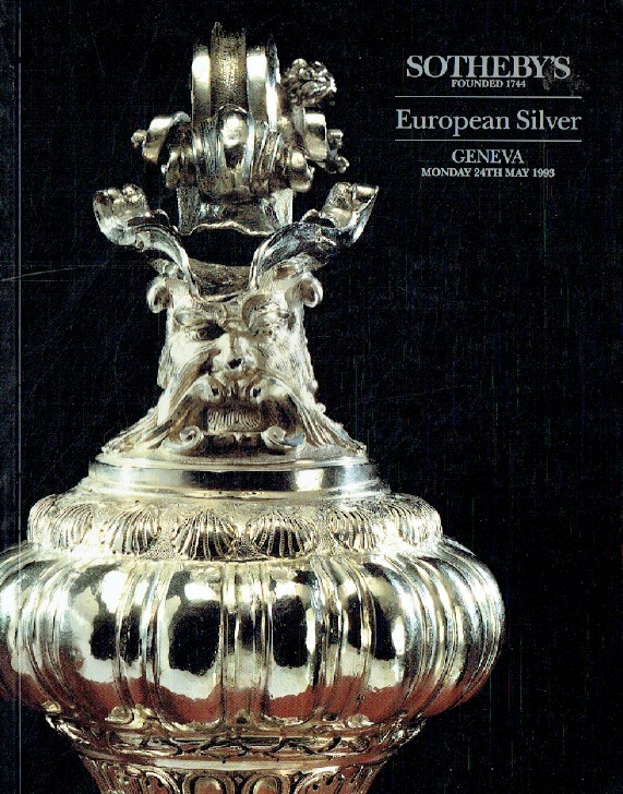 Sothebys May 1993 European Silver