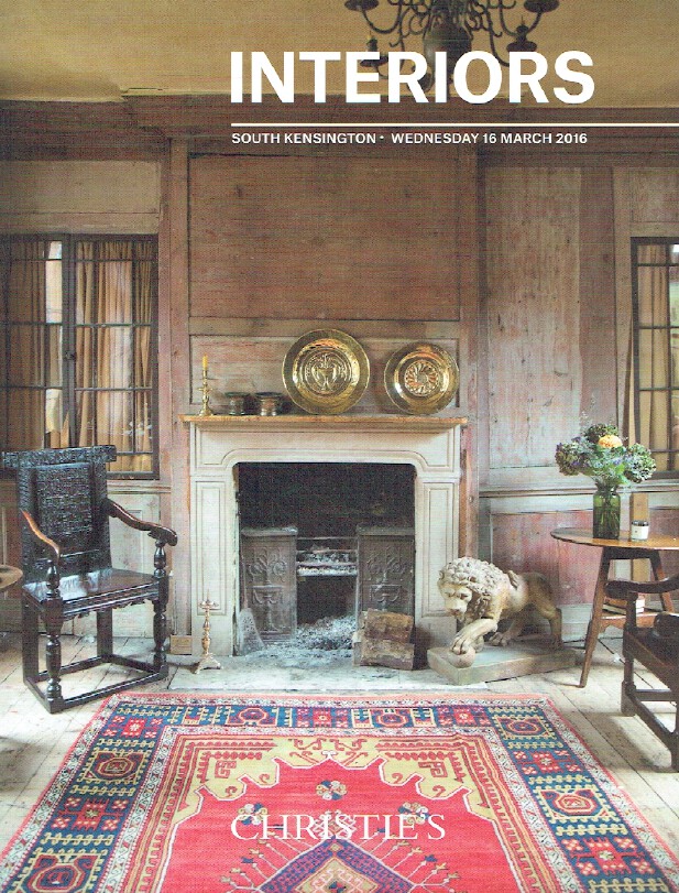 Christies March 2016 Interiors