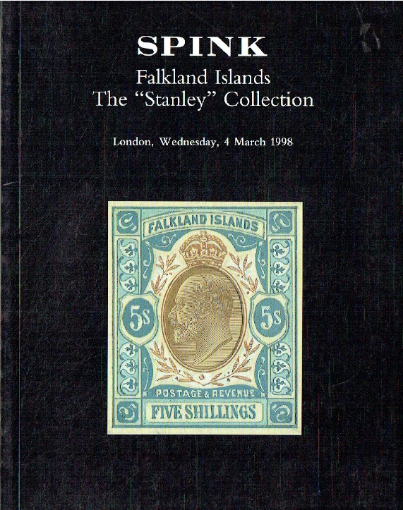 Spink March 1998 Falkland Islands The "Stanley" Collection