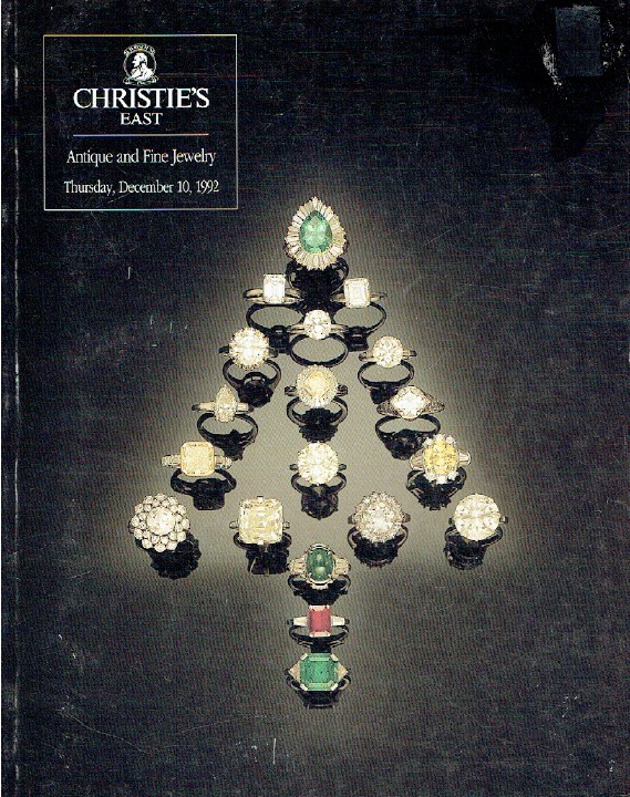 Christies December 1992 Antique and Fine Jewelry