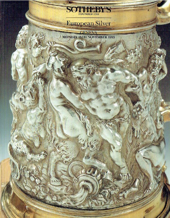 Sothebys November 1993 European Silver