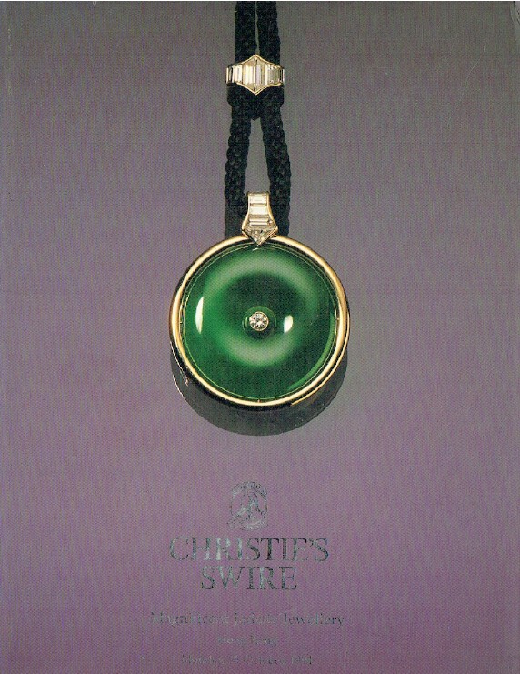 Christies October 1994 Magnificent Jadeite Jewellery