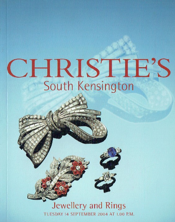 Christies September 2004 Jewellery & Rings