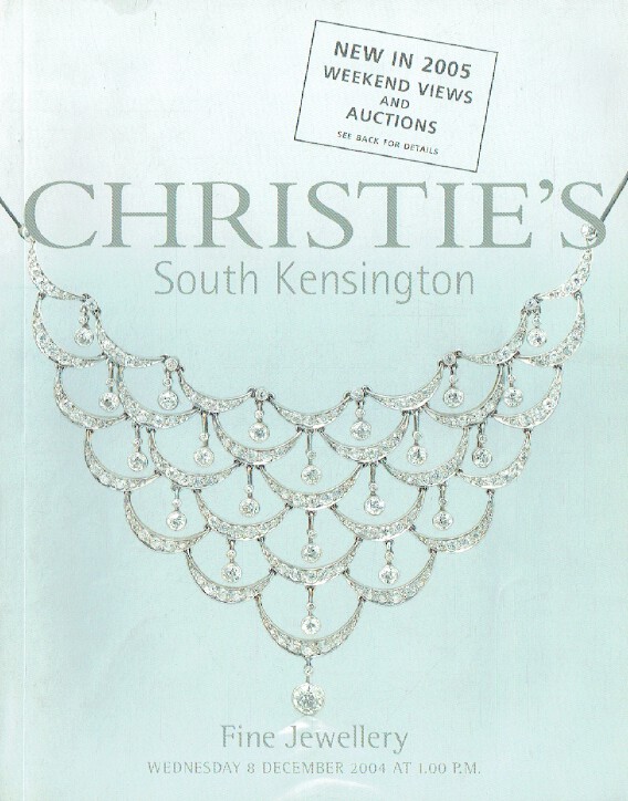 Christies December 2004 Fine Jewellery