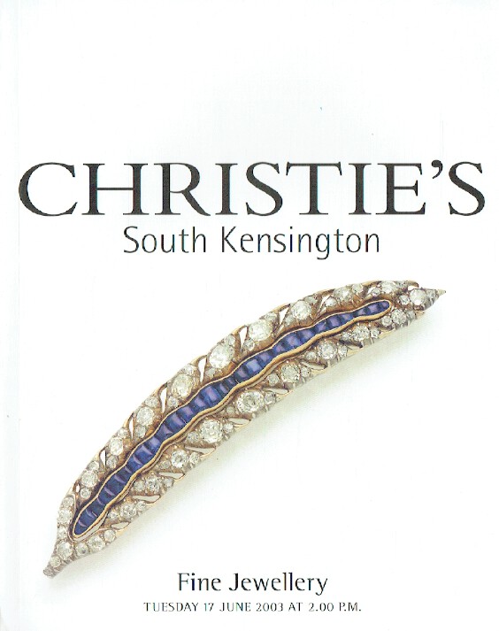 Christies June 2003 Fine Jewellery