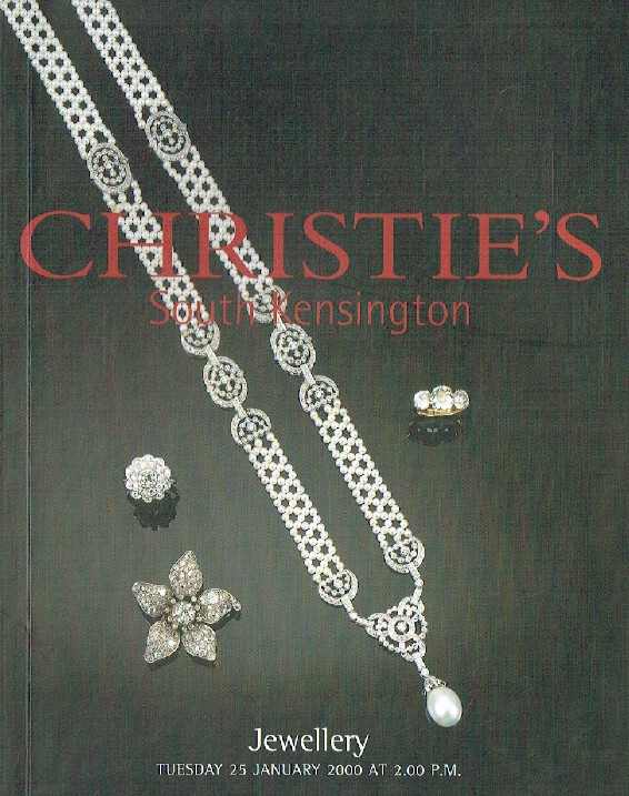 Christies January 2000 Jewellery