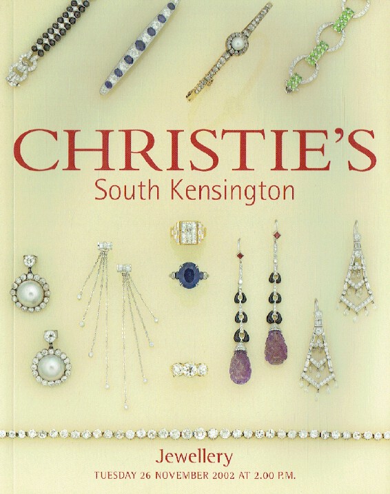 Christies November 2002 Jewellery