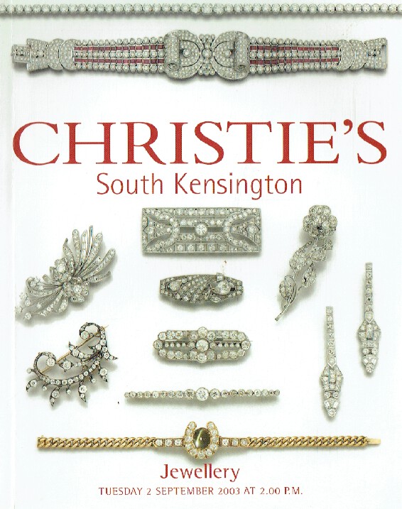 Christies September 2003 Jewellery - Click Image to Close