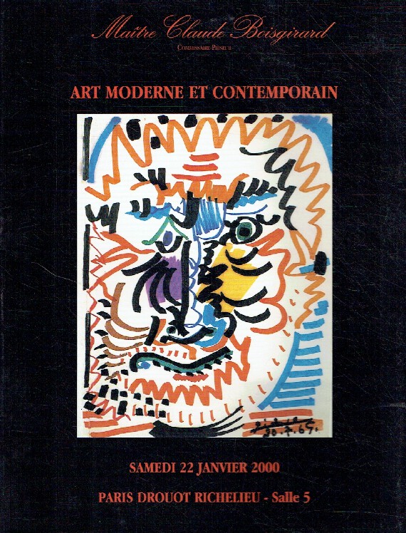 Boisgirard January 2000 Modern & Contemporary Art