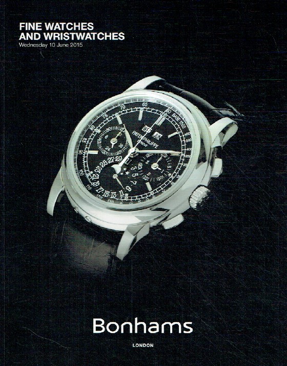 Bonhams June 2015 Fine Watches & Wristwatches