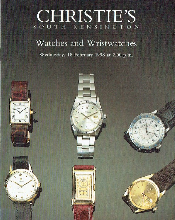 Christies February 1998 Watches & Wristwatches
