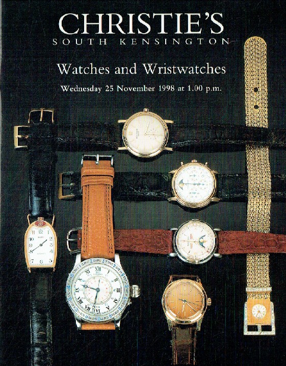 Christies November 1998 Watches & Wristwatches