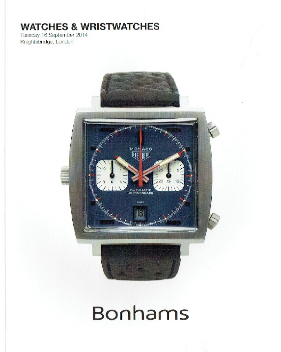 Bonhams September 2014 Watches & Wristwatches