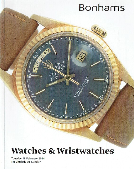 Bonhams February 2014 Watches & Wristwatches
