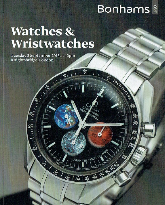 Bonhams September 2013 Watches & Wristwatches