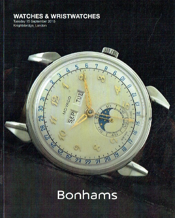 Bonhams September 2015 Watches & Wristwatches