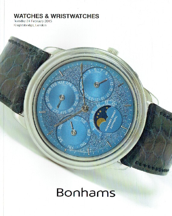 Bonhams February 2015 Watches & Wristwatches