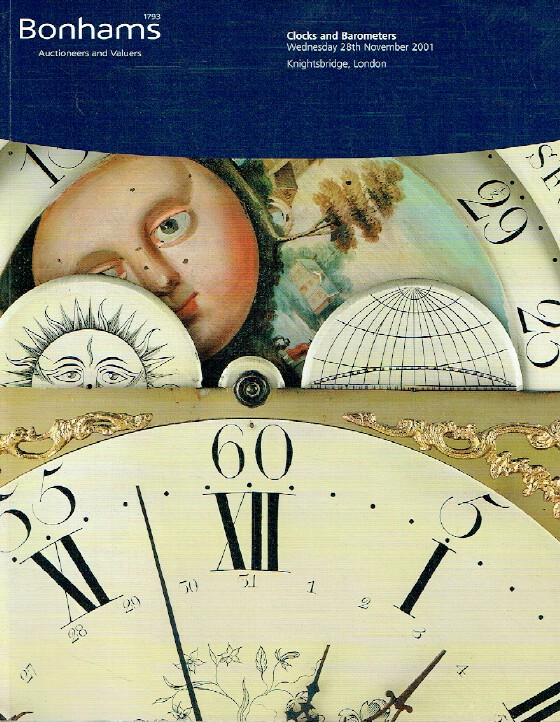 Bonhams November 2001 Clocks & Barometers