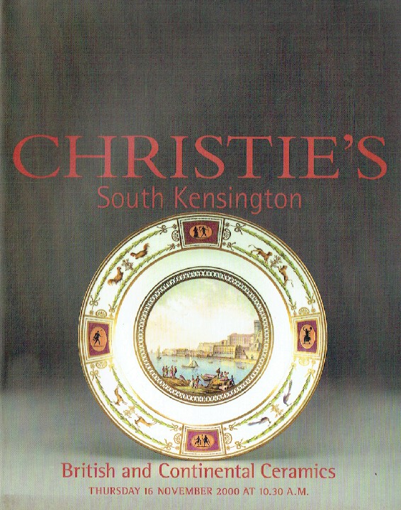 Christies November 2000 British & Continental Ceramics