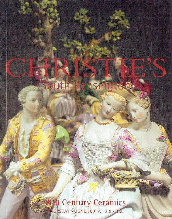 Christies June 2001 19th Century Ceramics