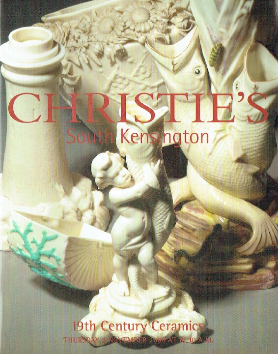 Christies November 2000 19th Century Ceramics