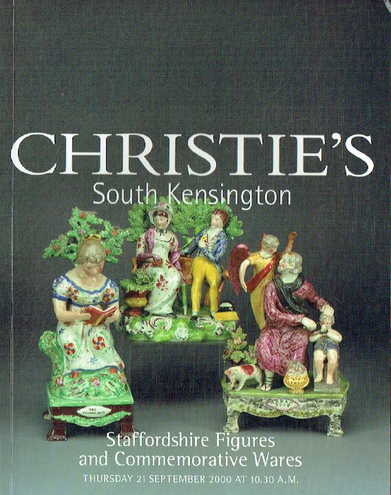 Christies September 2000 Staffordshire Figures & Commemorative Wares