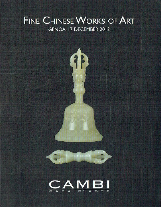 Cambi December 2012 Fine Chinese Works of Art