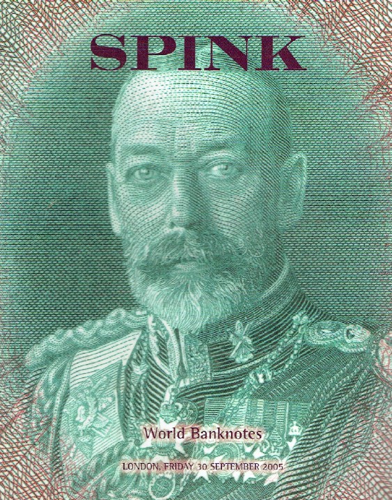 Spink September 2005 World Banknotes