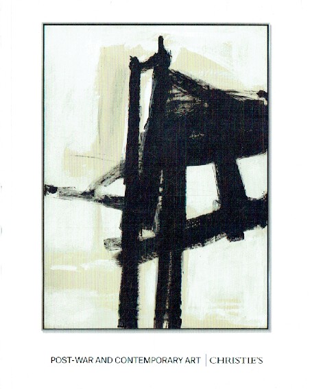 Christies November 2017 Post-War & Contemporary Art