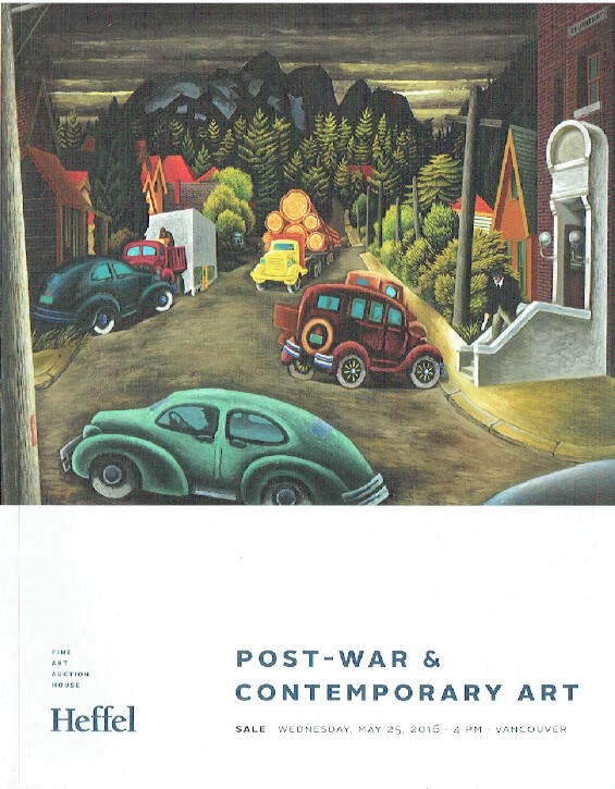 Heffel May 2016 Post-War & Contemporary Art