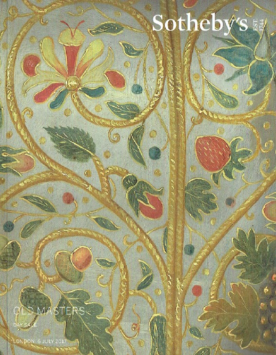 Sothebys July 2017 Old Masters - Day Sale