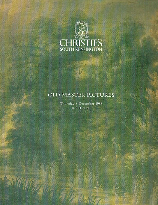 Christies December 1988 Old Master Pictures